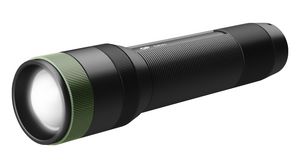 GP Discovery Torch, LED, Rechargeable, 650lm, 135m, IPX7, Black